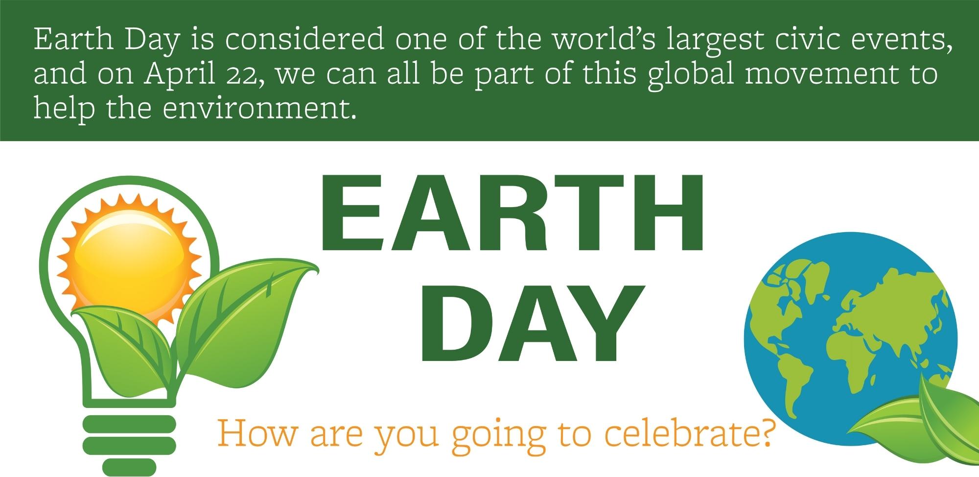 Earth Day...How Are You Going To Celebrate? - Jones-Onslow Electric ...